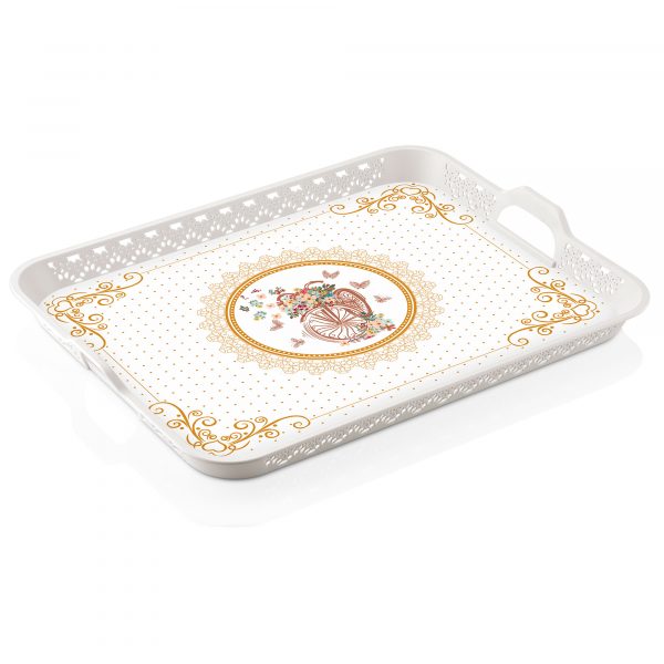 Oya Tray Decorated Medium