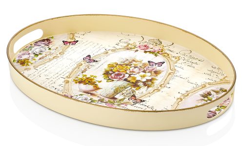 Otantik Tepsi Oval Büyük