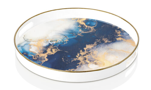 Authentic Tray with Glass Bottom